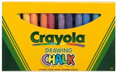 Picture of Crayola 1701 Anti-Dust Chalk&#44; Chalk Holder With Aluminum Clip