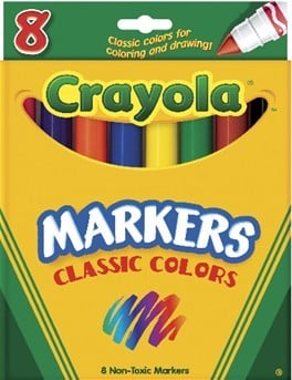 7809 Classic Colors- Washable Fine Tip - 8 Pack