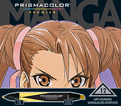 1759444 Manga Art Markers, 12 Ct.