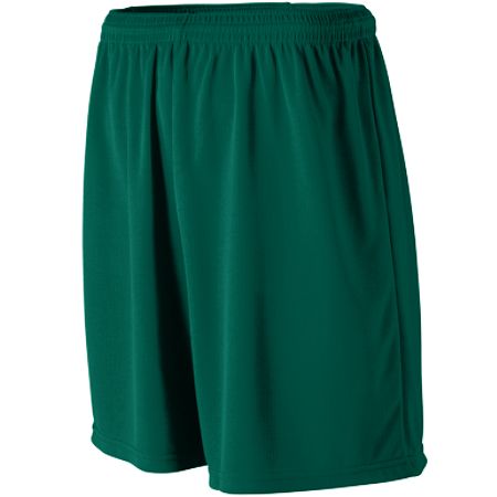 805A Wicking Mesh Athletic Short, Dark Green - 3X