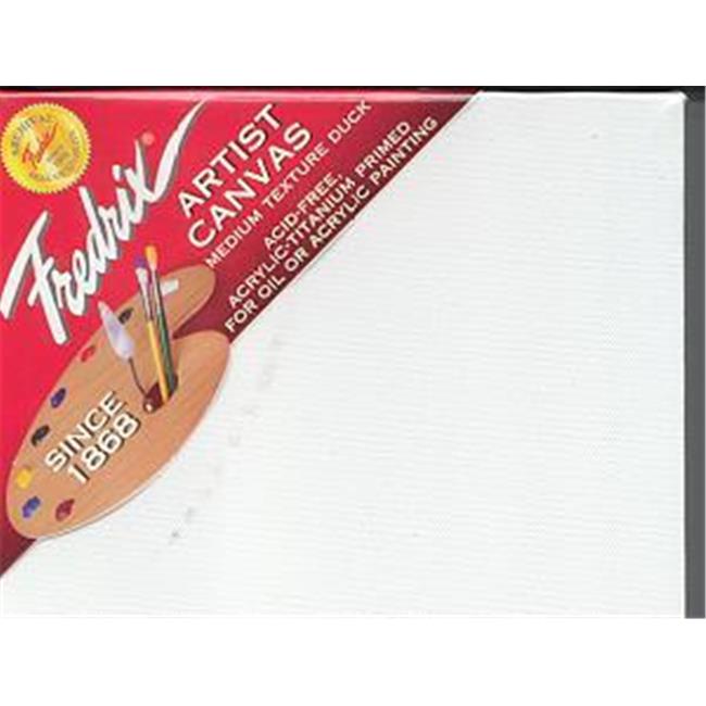 Fredrix 5039 36 X 36 In. Stretched Canvas Red Label