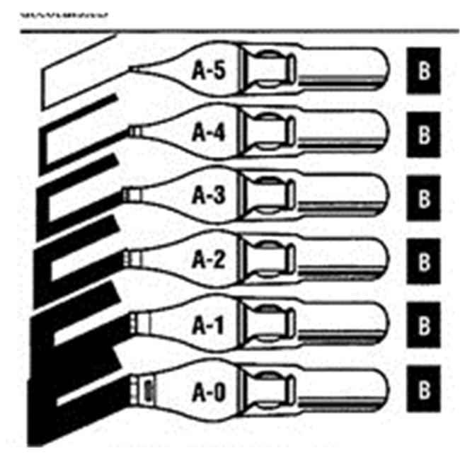 Speedball 30010 Square Pen Points A1 12 Per Box