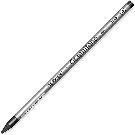 Derwent 34302 Graphitone Woodless Pencils- 4B