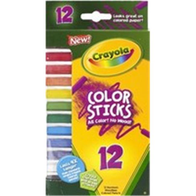 Art Supplies 2312C Crayola Color Sticks 12 Pack