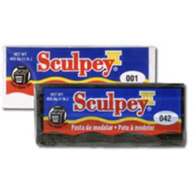 Sculpey 116 Sculpey Iii 1 Lb. Blocks White