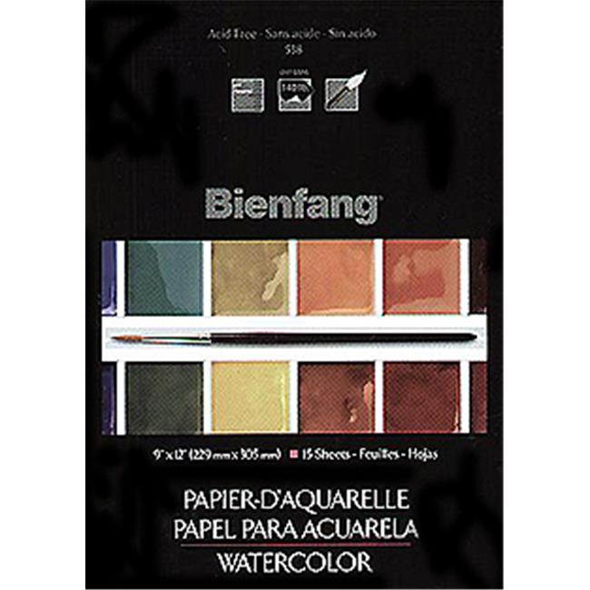 Bienfang 285-461 Watercolor Pads 15 Sheets - 18 X 24 In.