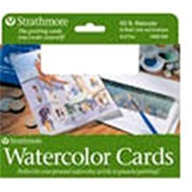 Strathmore 105-650 Water Color Cards & Envelopes - 100 Pack