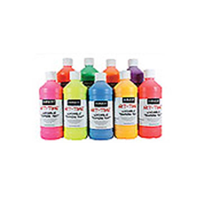 Art Supplies 225750 Fluorescent Tempera Paint - Blue