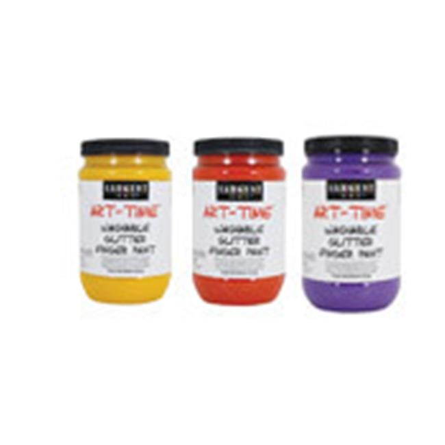 Sargent Art 229288 Glitter Fingerpaint- Brown- 16 Oz.