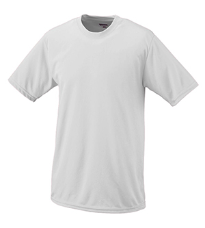 Augusta 790A Adult Wicking Softball Tee - White- 2x