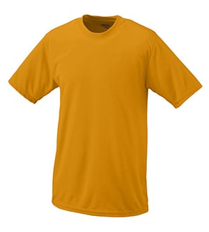 Augusta 790A Adult Wicking Softball Tee - Gold- Large
