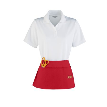Picture of Augusta 2115A Waist Apron- Red - All