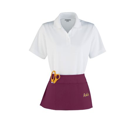 Picture of Augusta 2115A Waist Apron- Maroon - All