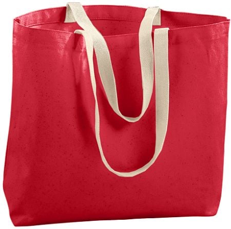 Picture of Augusta 600A Jumbo Tote- Red - All