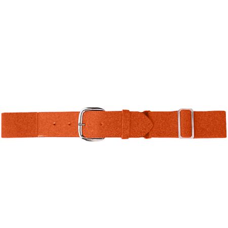 Augusta 6001A Elastic Baseball Belt- Orange - All
