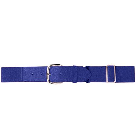 Augusta 6001A Elastic Baseball Belt- Purple - All