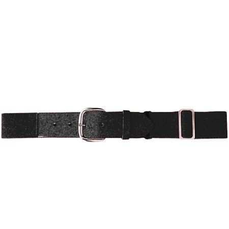Augusta 6001A Elastic Baseball Belt- Black - All