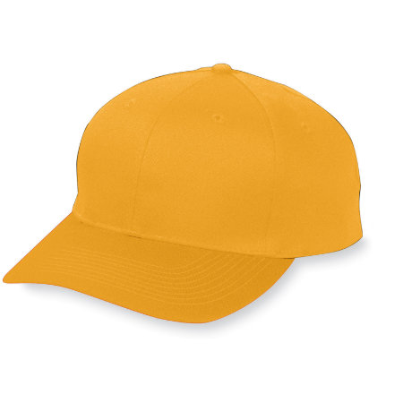 Picture of Augusta 6204A Six Panel Cotton Twill Low Profile Cap - Gold&#44; All