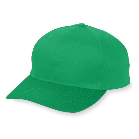 Picture of Augusta 6204A Six Panel Cotton Twill Low Profile Cap - Kelly- All