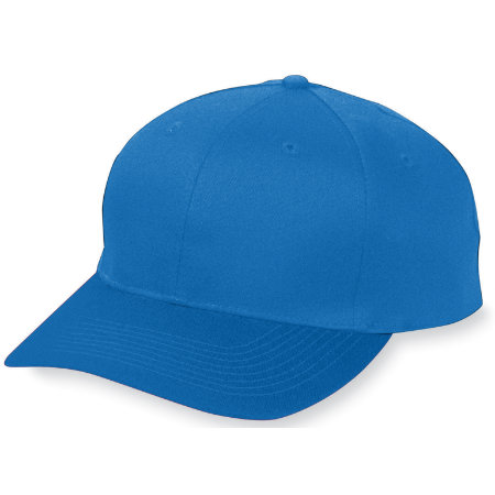 Picture of Augusta 6204A Six Panel Cotton Twill Low Profile Cap - Royal Blue- All