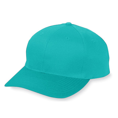 Picture of Augusta 6204A Six Panel Cotton Twill Low Profile Cap - Teal- All
