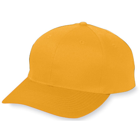 Picture of Augusta 6206A Youth Six Panel Cotton Twill Low Profile Cap - Gold&#44; All