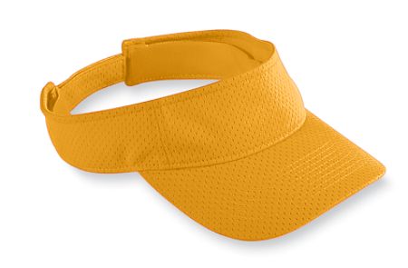 Augusta 6227A Adult Athletic Mesh Visor - Gold- All