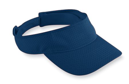 Augusta 6228A Youth Athletic Mesh Visor - Navy- All