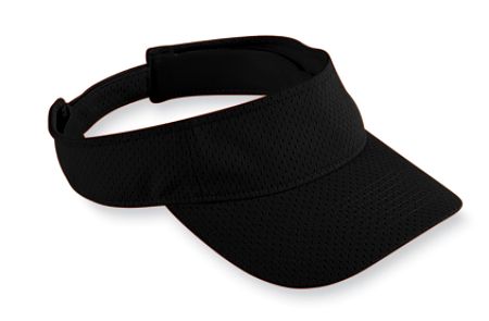 Augusta 6228A Youth Athletic Mesh Visor - Black- All