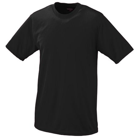 791A Youth Wicking T-Shirt, Black, Medium