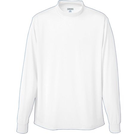 Augusta 797A Wicking Mock Turtleneck- White- Medium
