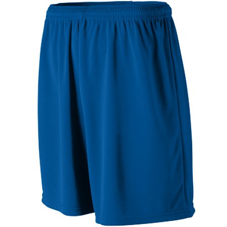 Augusta 805A Wicking Mesh Athletic Short- Royal Blue - Extra Large