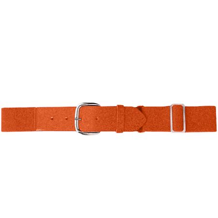 Picture of Augusta 6002A Elastic Baseball Belt Youth - Orange- All