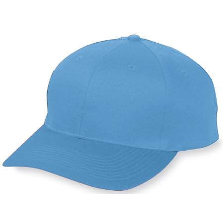Picture of Augusta 6204A Six Panel Cotton Twill Low-Profile Cap - Columbia Blue- All