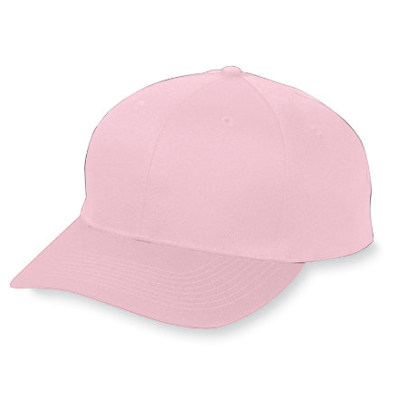 Picture of Augusta 6204A Six Panel Cotton Twill Low-Profile Cap - Light Pink&#44; All