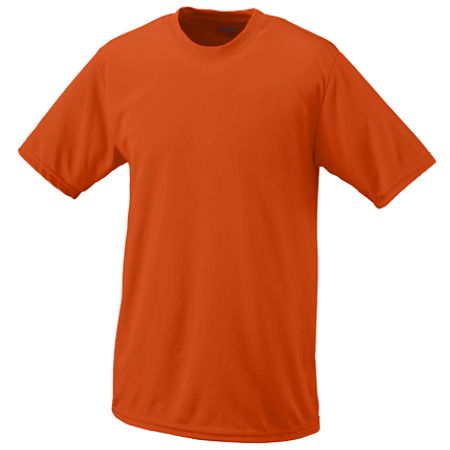 Augusta 791A Youth Wicking Tee- Orange - Large