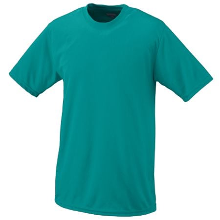 Augusta 790A Adult Wicking Tee- Teal- Extra Large