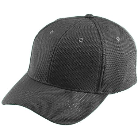 Augusta 6265A Adjustable Wicking Mesh Cap- Black - All