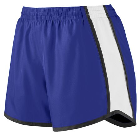 1266A Girls Pulse Team Short, Purple, Large