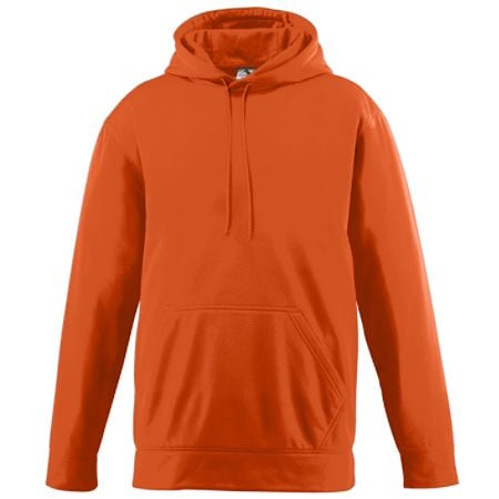 Augusta 5505A Wicking Fleece Hooded Sweatshirt- Orange - 2X