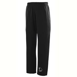 Picture of Augusta 5515A Wicking Fleece Sweatpant- Black - 2X