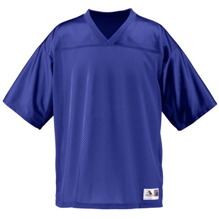 Augusta 257A Adult Stadium Replica Jersey- Purple- 2X