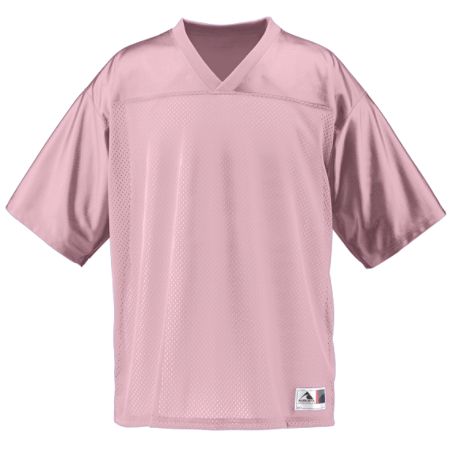Augusta 257A Adult Stadium Replica Jersey- Light Pink- 3X