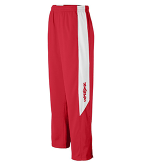 Picture of Augusta 7756A Youth Medalist Pant - Red & White- Small
