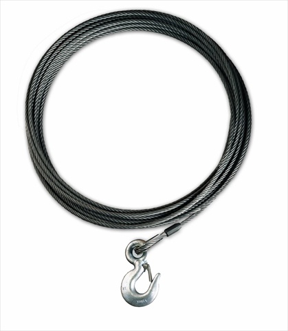 Winch Cable 20400 Pound Capacity; 7/16 In Diameter x 100 Foot Length; EIPS Wire; Loop on One End