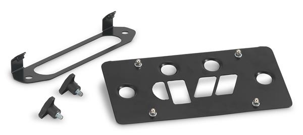 2360 License Plate Bracket, Black