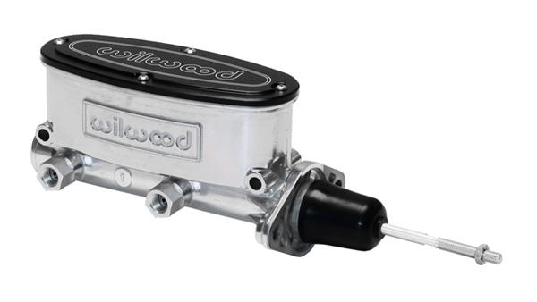 2609439P 0.63 In. Tandem Brake Master Cylinder - Silver & Black