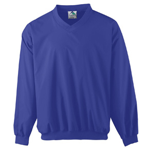 Picture of Augusta 3415A Adult Micro Poly Windshirt & Lined - Royal Blue- 4X