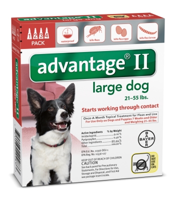 Picture of Bayer Healthcare Animal BY20283 Advantage Ii Large Dog- 4 Pack