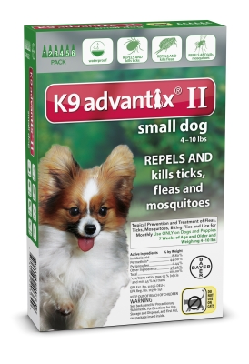 Picture of Bayer Healthcare Animal BY20364 K9 Advantix Ii Small Dog&#44; 6 Pack